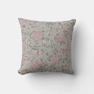 Coussin William Morris Jasmine Motif de fleurs