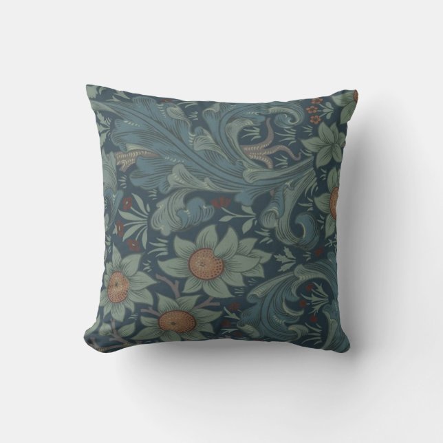 Coussin William Morris Orchard Art Motif (Recto)
