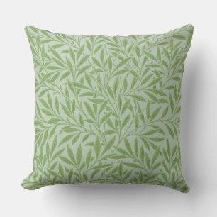 Coussin William Morris Saule Fleur Classique Vert