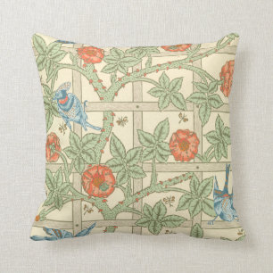 Coussin William Morris Trellis Motif
