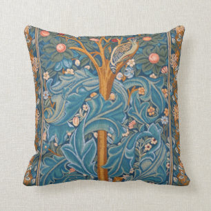Coussin William Morris Woodpecker Restauré
