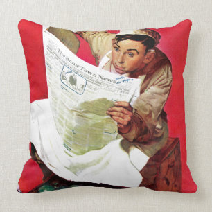 Coussin Willie Gillis sur K.P