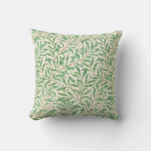 Coussin Willow Bough William Morris Motif (Recto)