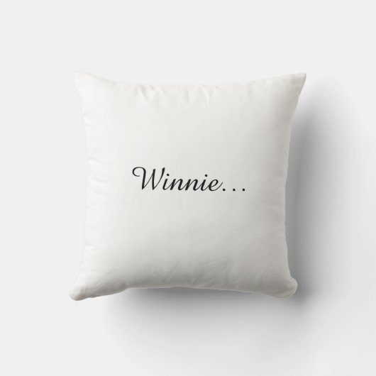 Coussin Winnie (Verso)