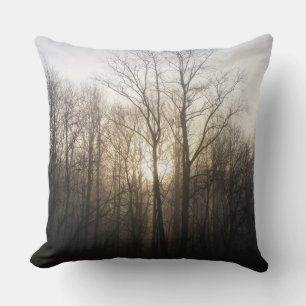 Coussin Winter Fog Sunrise Nature Photographie