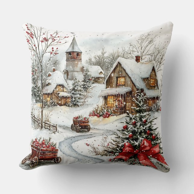 Coussin Winter Wonderland (Recto)