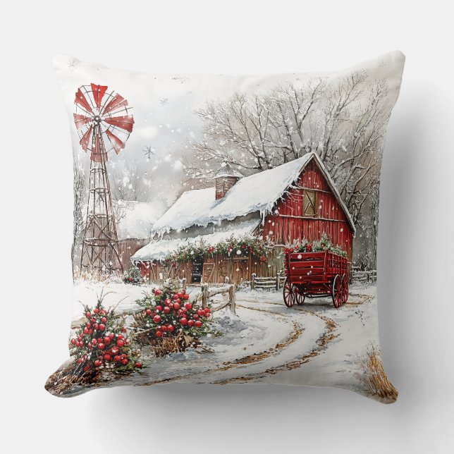 Coussin Winter Wonderland (Recto)