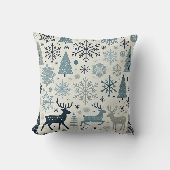 Coussin Winter Wonderland Cushion (Recto)