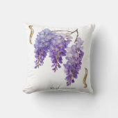 Coussin Wisteria Sinensis (Recto)