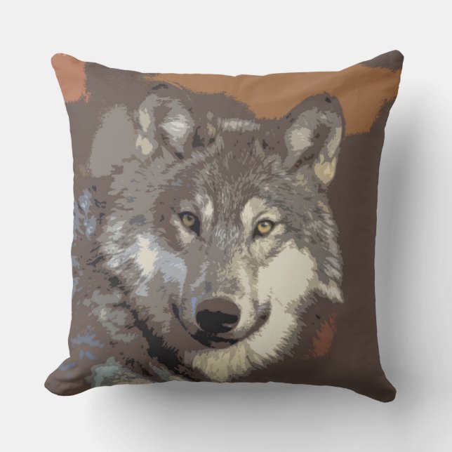 Coussin Wolf 026 (Recto)