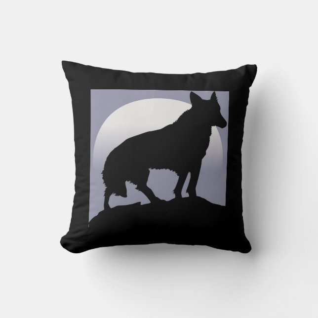 COUSSIN WOLF SILHOUETTE (Recto)