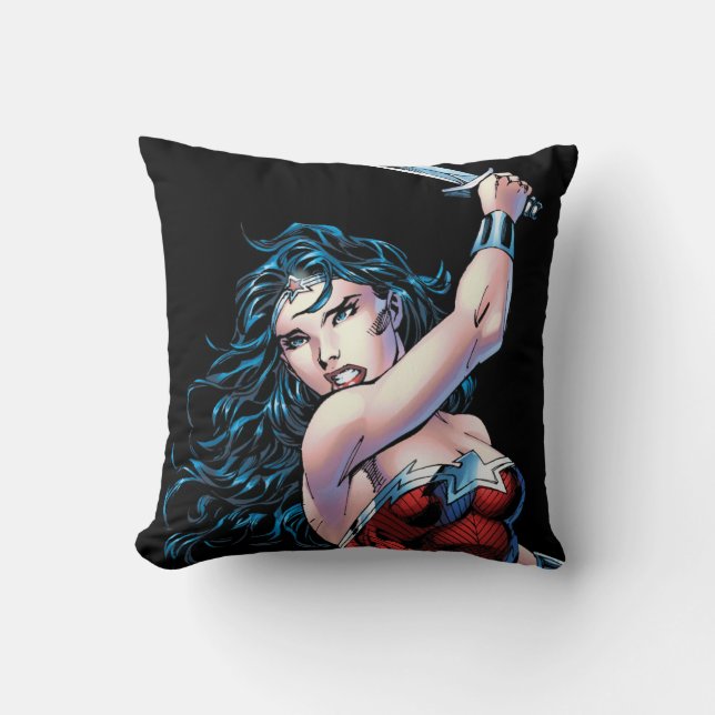 Coussin Wonder Woman Swning Sword (Recto)