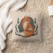 Coussin Woodland Fox Nursery Animal (Couverture)