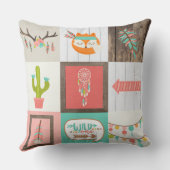 Coussin WOODLAND - sauvage (Verso)