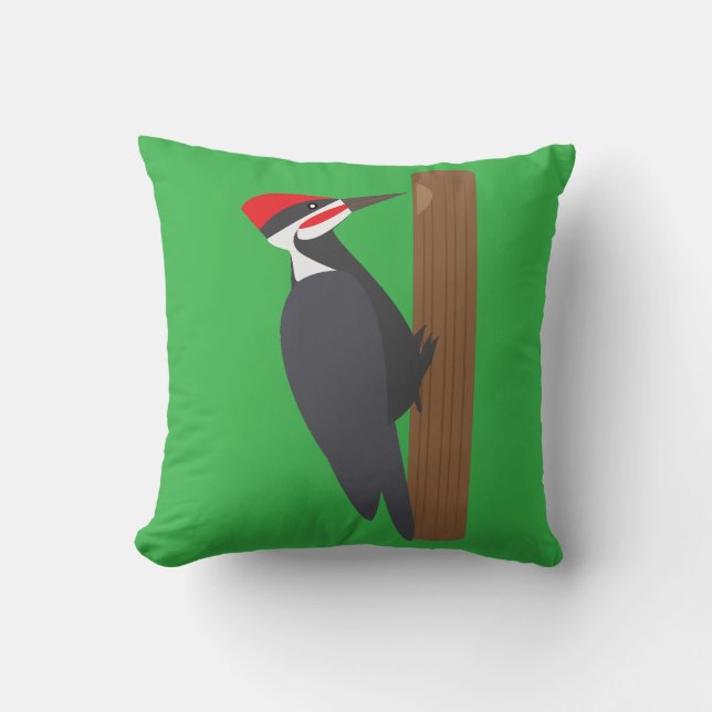 Coussin Woodpecker (Recto)