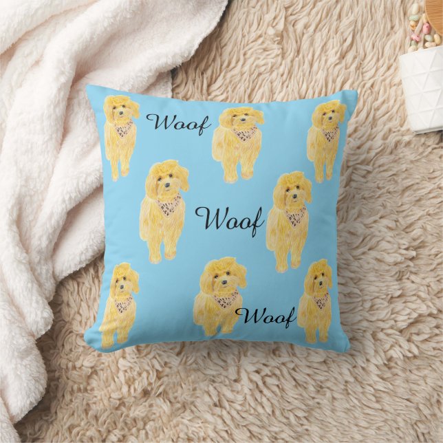Coussin Woof the Dog (Couverture)