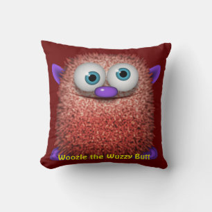 Coussin Woozle Funny Wuzzy Butt Cushion pour la chambre de