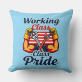 Coussin Working Class Pride Strong Arms Design (Recto)