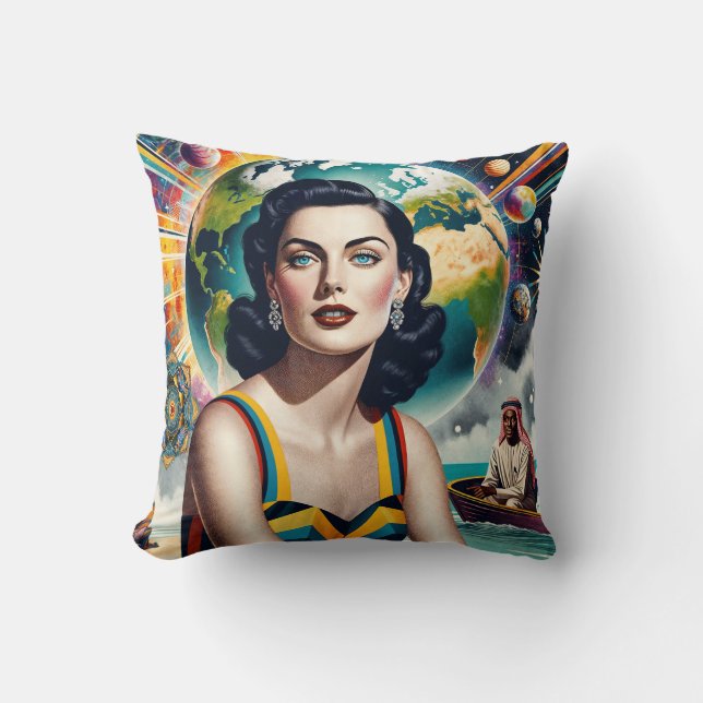 Coussin World Peace (Recto)