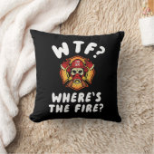 Coussin WTF Où est le pompier ? (Couverture)