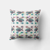 Coussin X-Ray Fish Rainbow Bubbles Motif (Verso)