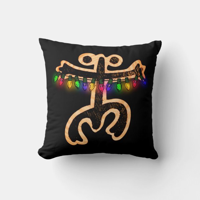 Coussin Xmas Coqui Taino (Recto)