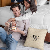 Coussin XOXO Monogramme