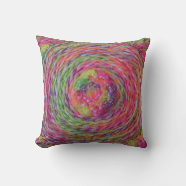 Coussin Yarn Swirl (Recto)