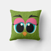 Coussin Yeux animaux mignons (Verso)