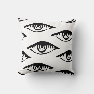 Coussin Yeux attentifs Vintages