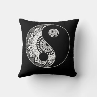 Coussin Yin et Yang