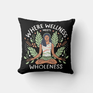 Coussin Yoga où le bien-être rencontre la totalité