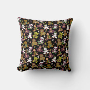 Coussin Yoga pose motif   Yoga sans couture motif 57