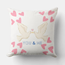 You & Me Love Doves Design