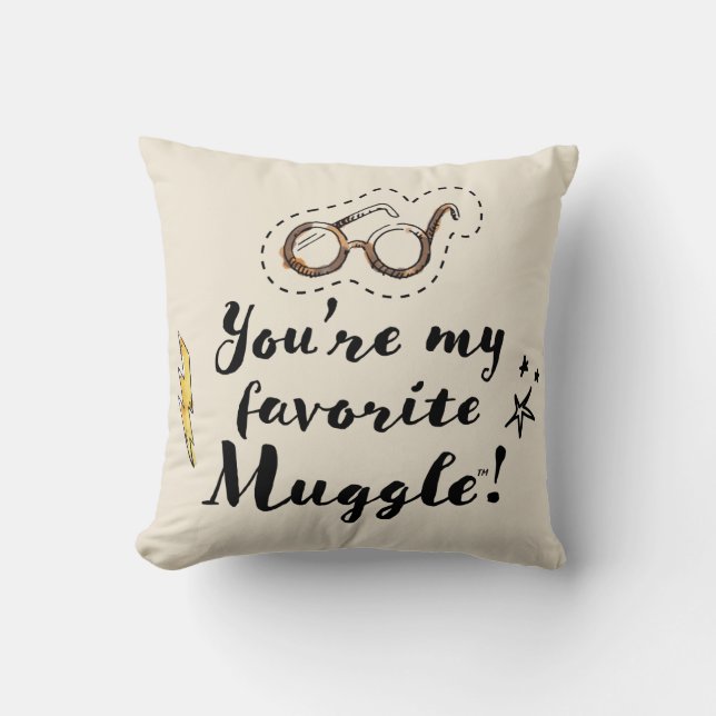 Coussin You're My Favorite Muggle™ (Recto)