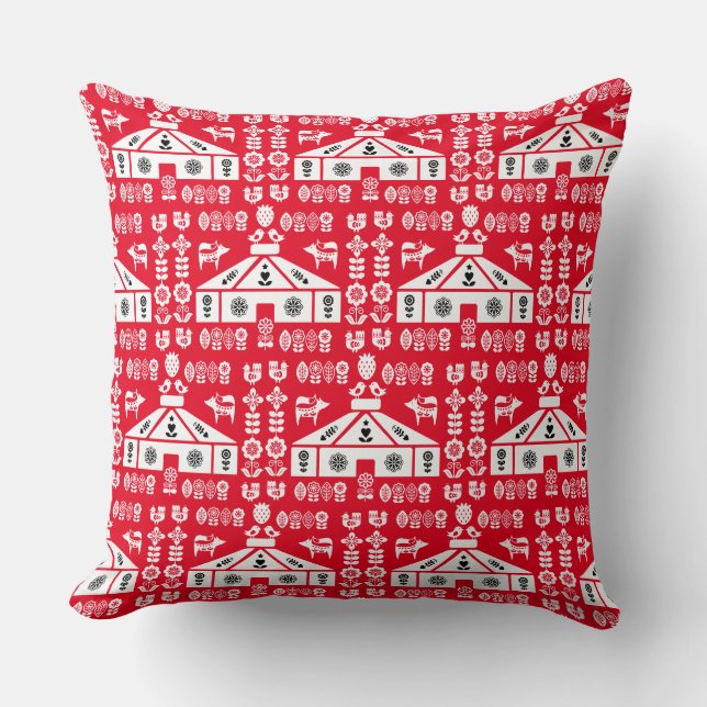 Coussin Yourt Vivant Dans La Nature (Recto)