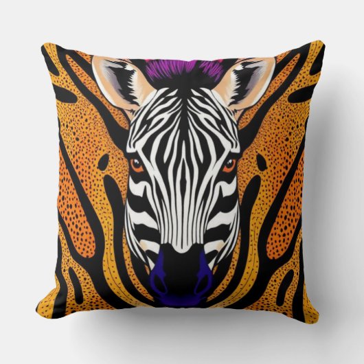 Coussin Zebra (Recto)