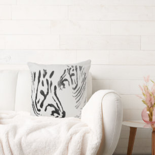 Coussin Zebra Art Faune couleur personnalisée