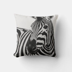 COUSSIN ZEBRA NOIR ET BLANC