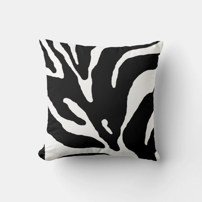 Coussin Zebra Stripe Poster de animal (Recto)