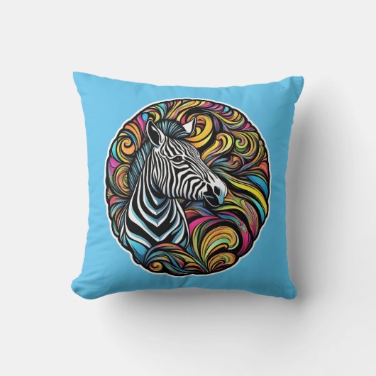 Coussin Zèbre 1 (Recto)