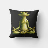 Coussin Zen Frog (Recto)