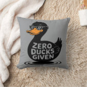 Coussin Zéro Canards Donné - Drôle Cool Conception de Cana (Couverture)