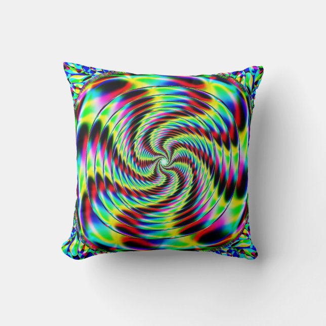 Coussin Zigzag spiral (Recto)