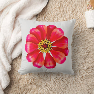 Coussin Zinnia rose