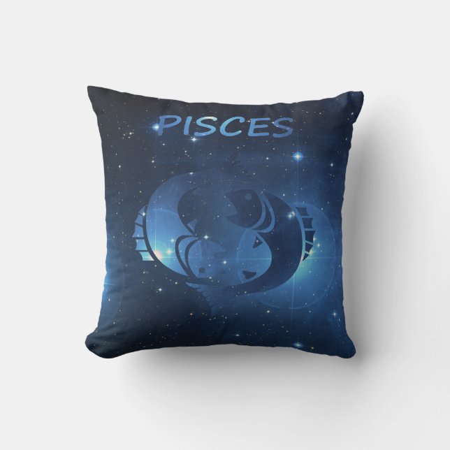 Coussin Zodiac sign Pisces (Recto)