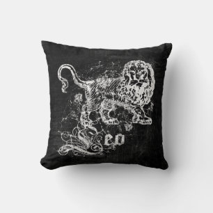 Coussin Zodiaque Vintage Lion