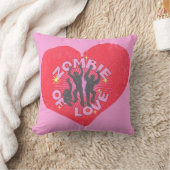 Coussin Zombie d'amour Rocker rétro punk grunge Saint-Vale (Couverture)