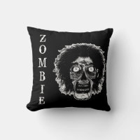 ZOMBIE -Face -Noir & Blanc