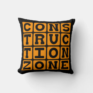 Coussin Zone de construction, zone casquée